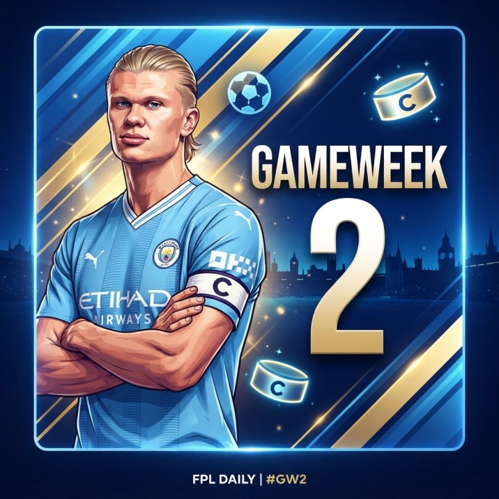 Erling Haaland captain pick for Fantasy Premier League Gameweek 2